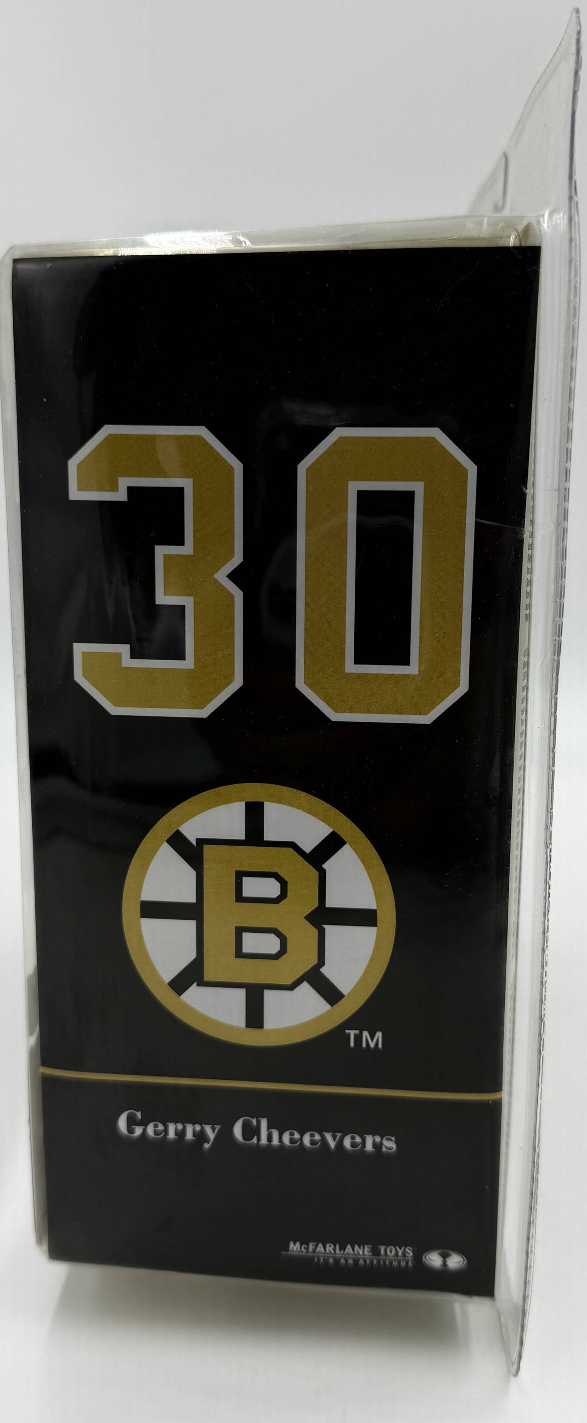 2004 McFarlane SportsPicks NHL Legends Series 1 Gerry Cheevers Boston Bruins 6-inch Action Figure