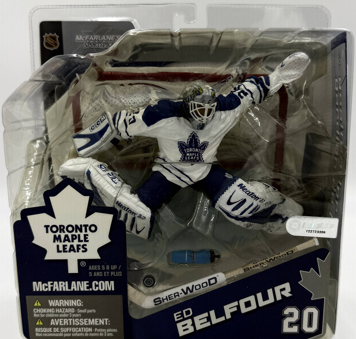 2004 McFarlane SportsPicks NHL 8 Ed Belfour Series 2 Toronto Maple Leafs 6-inch Action Figure