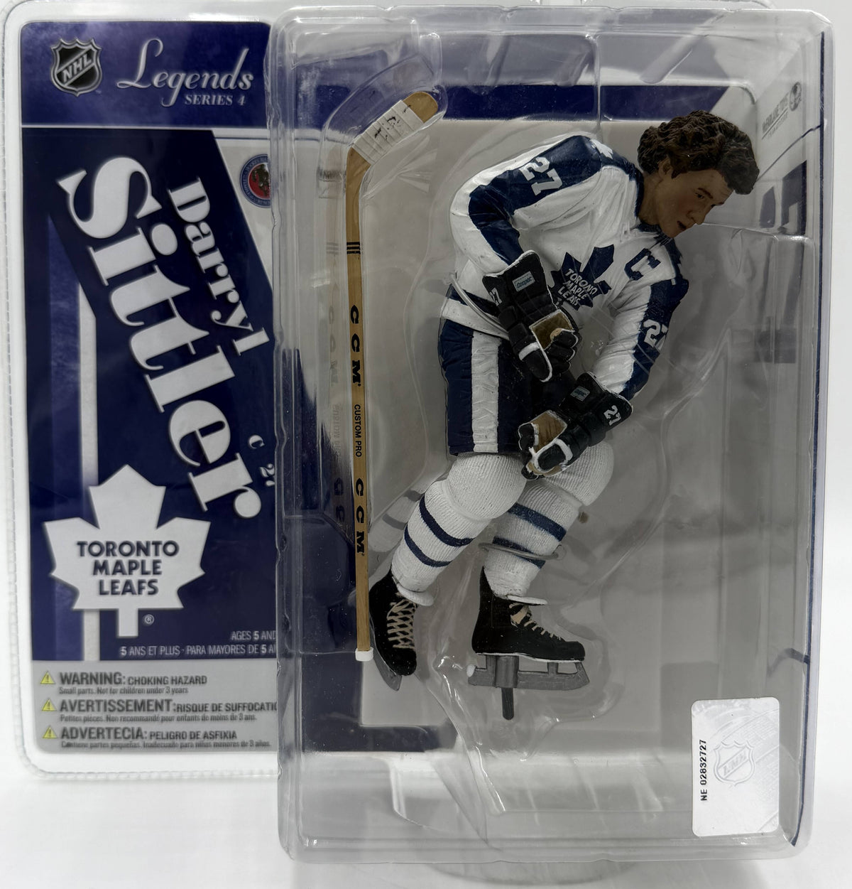 2007 McFarlane SportsPicks NHL Legends Series 4 Darryl Sittler Toronto Maple Leafs 6-inch Action Figure