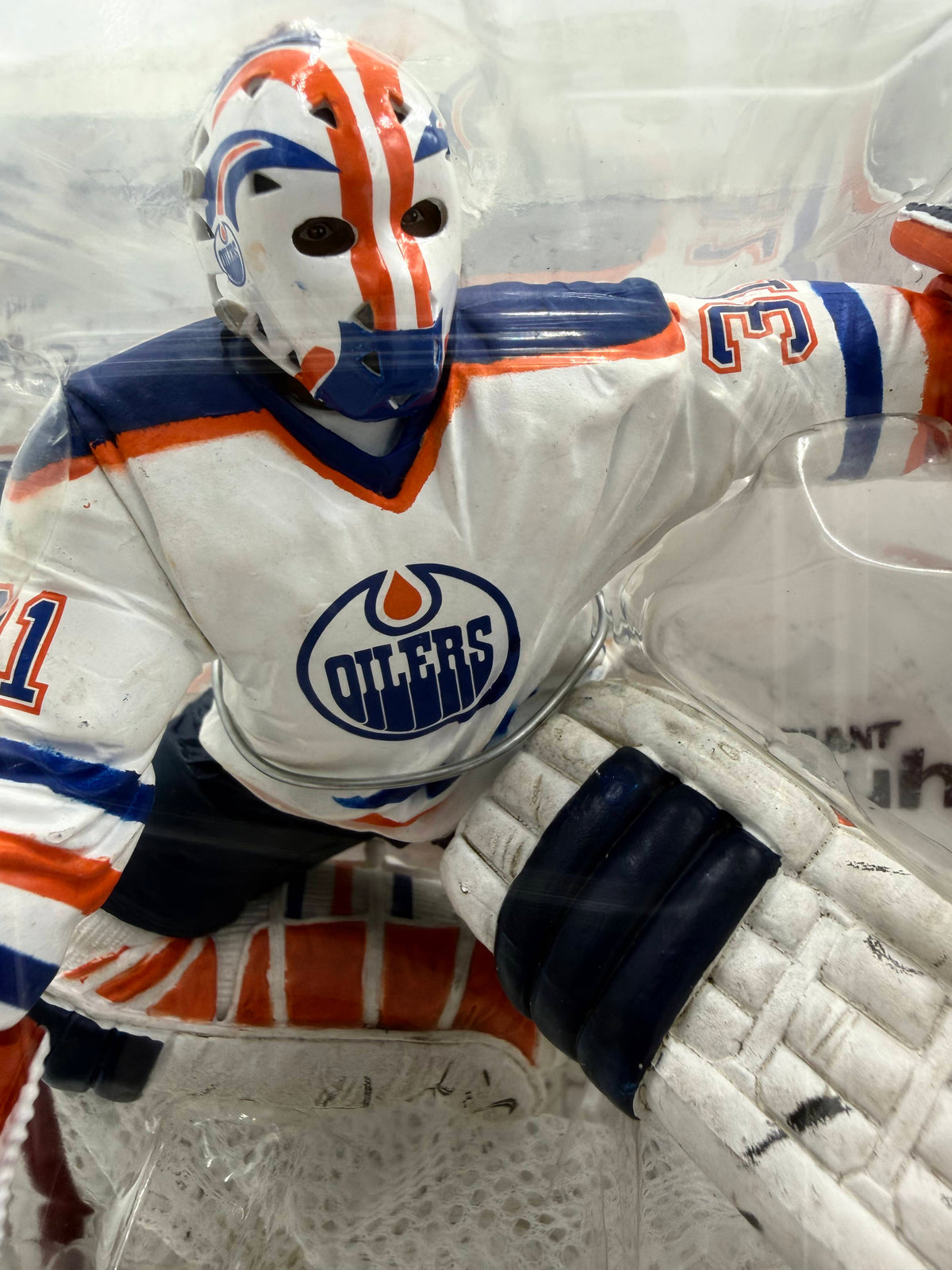 2005 McFarlane SportsPicks NHL Legends Series 2 Grant Fuhr Edmonton Oilers 6-inch Action Figure