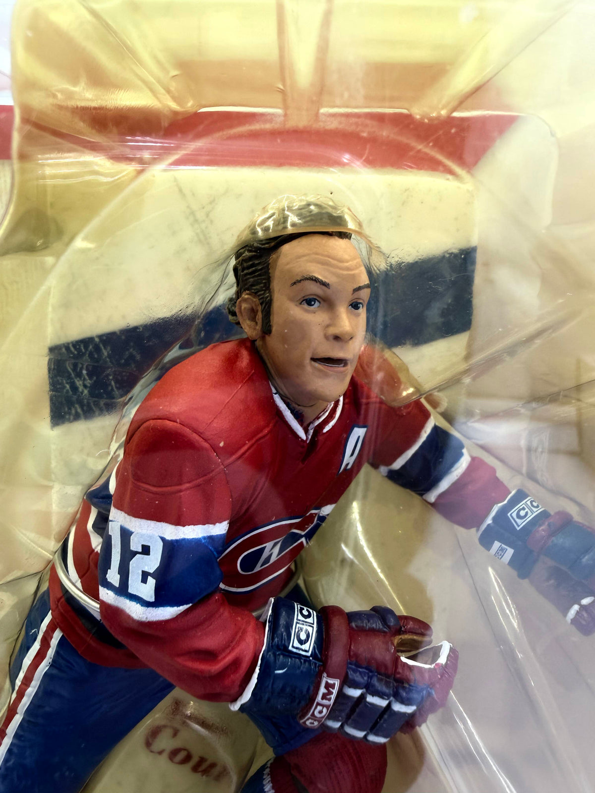 2004 McFarlane SportsPicks NHL Legends Series 1 Yvan Cournoyer Montreal Canadiens 6-inch Action Figure