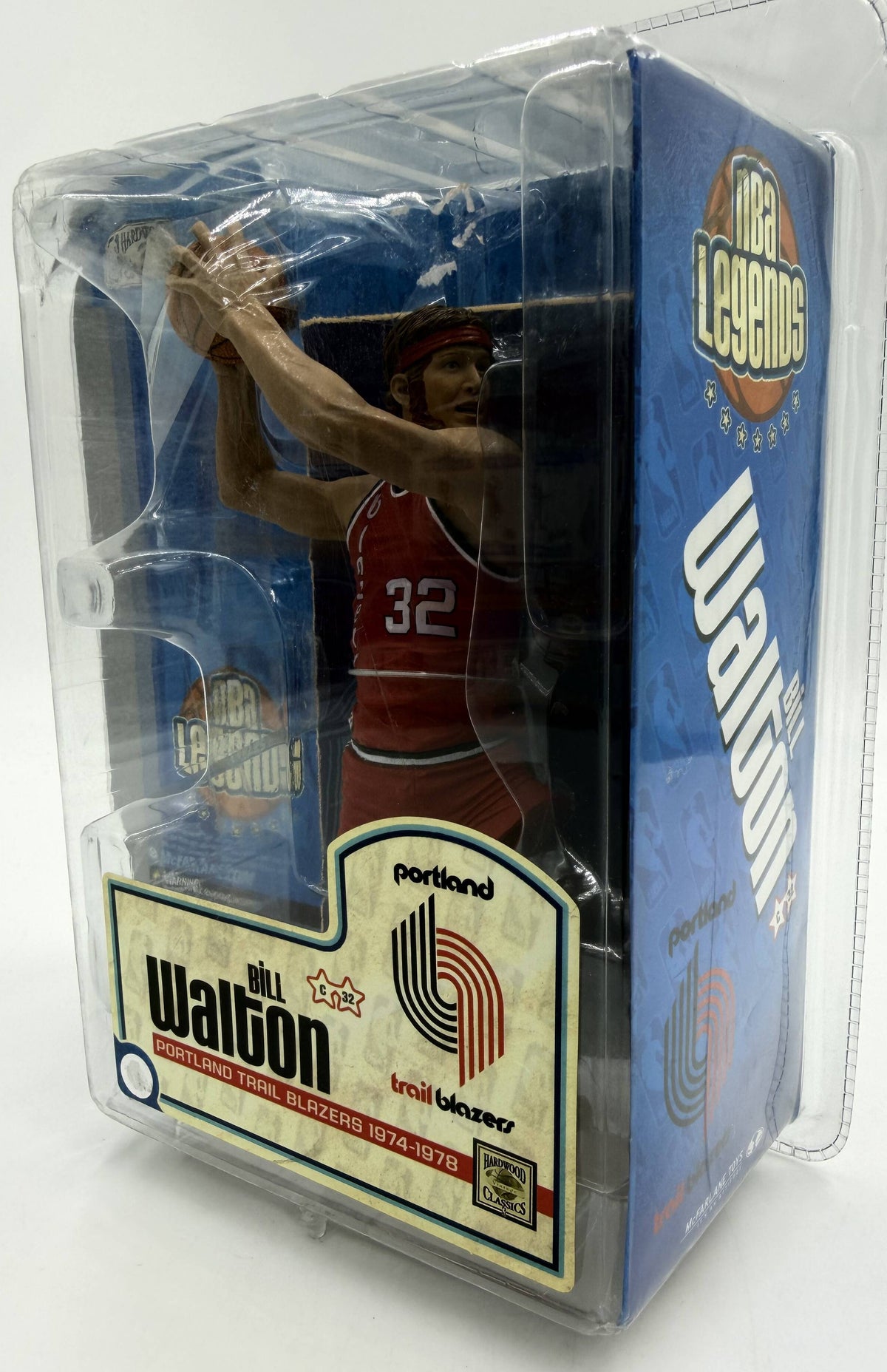 2005 McFarlane SportsPicks NBA Legends Series 1 Bill Walton Portland Trail Blazers 6-inch Action Figure