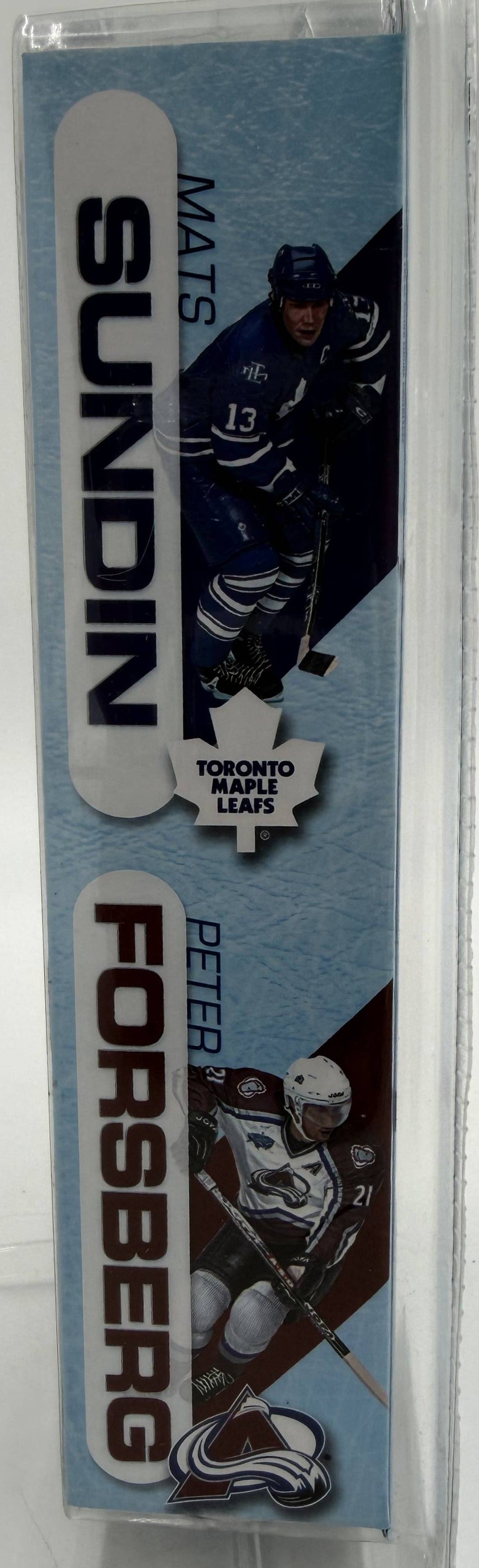 2004 McFarlane SportsPicks NHL 3-Inch Series 1 Mats Sundin & Peter Forsberg 2-Pack Figures