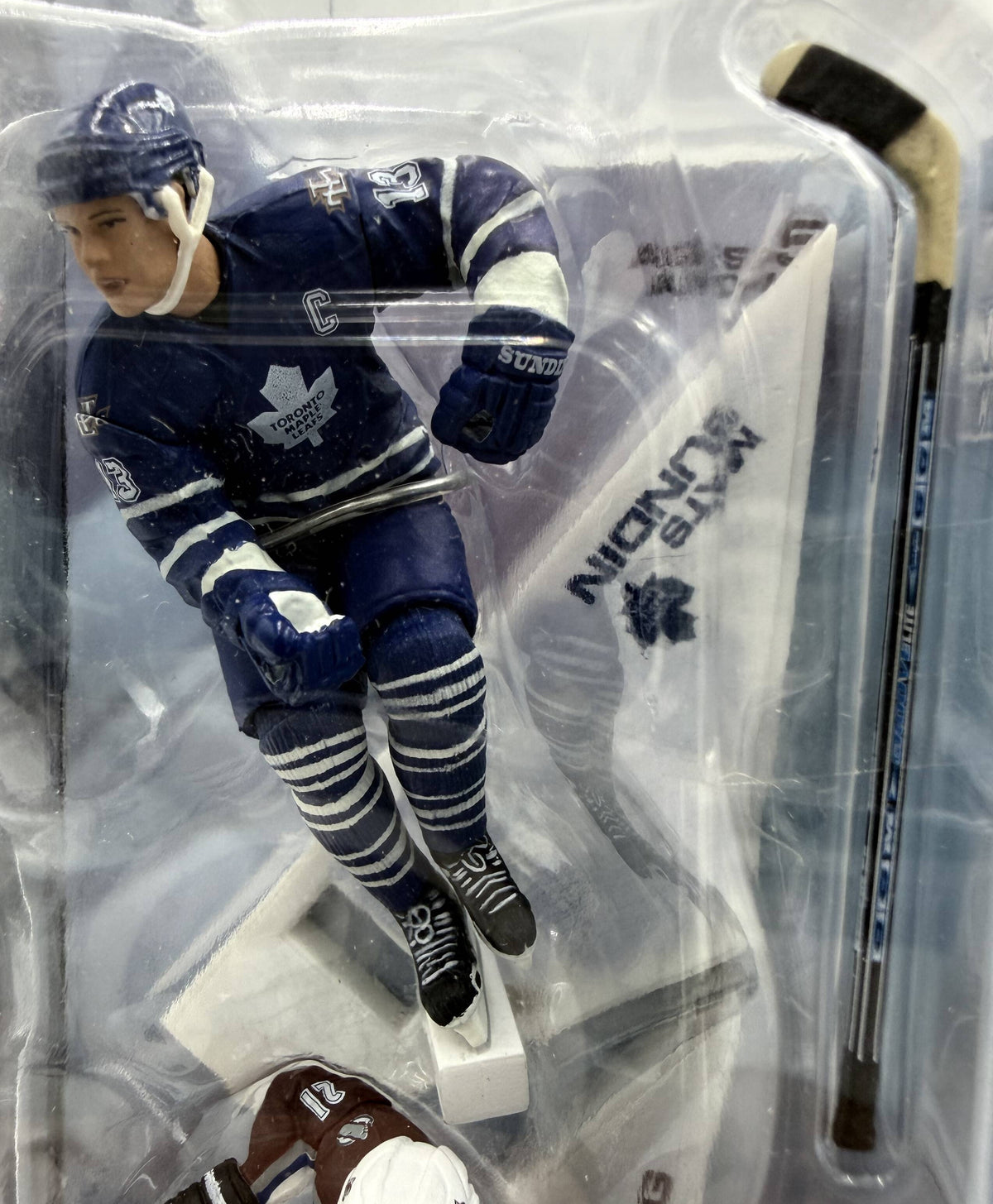 2004 McFarlane SportsPicks NHL 3-Inch Series 1 Mats Sundin & Peter Forsberg 2-Pack Figures