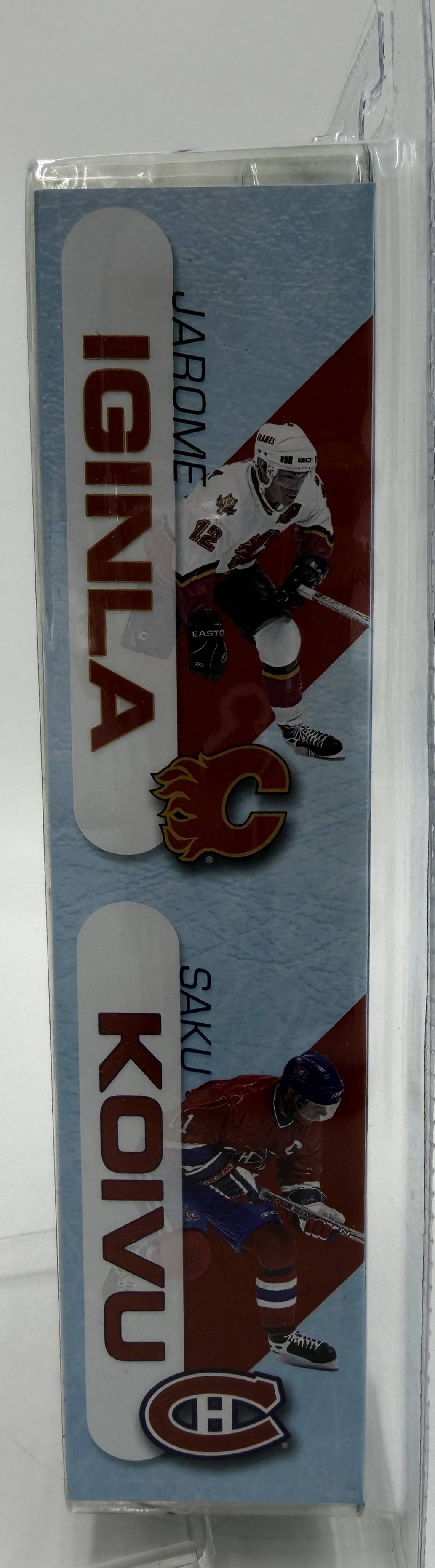 2004 McFarlane SportsPicks NHL 3-Inch Series 1 Jarome Iginla & Saku Koivu 2-Pack Figures