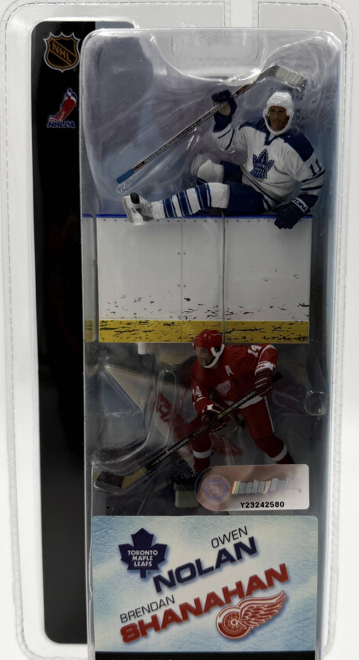 2004 McFarlane SportsPicks NHL 3-Inch Series 1 Owen Nolan & Brendan Shanahan 2-Pack Figures