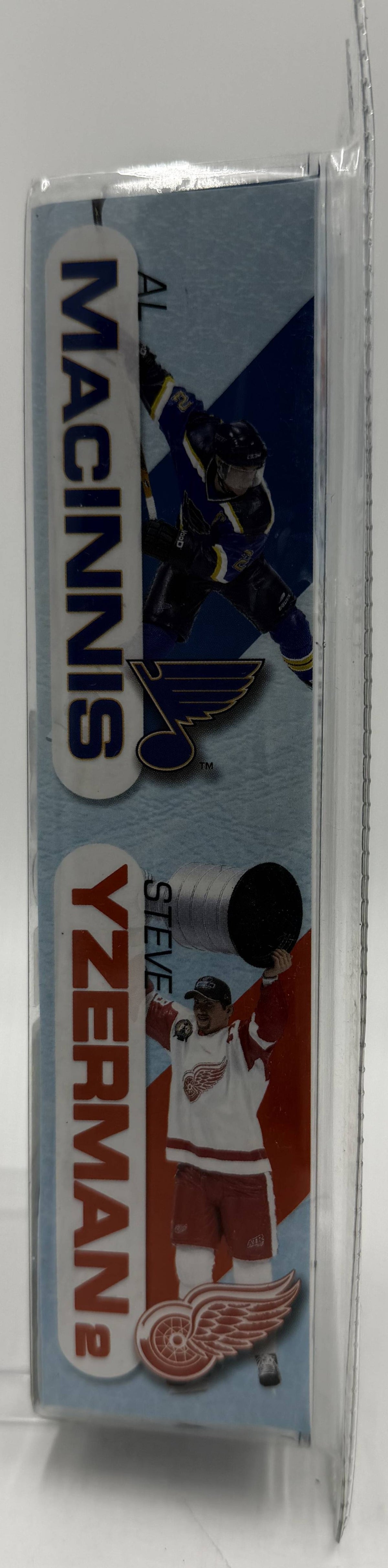 2004 McFarlane SportsPicks NHL 3-Inch Series 1 Steve Yzerman 2 & Al MacInnis 2-Pack Figures