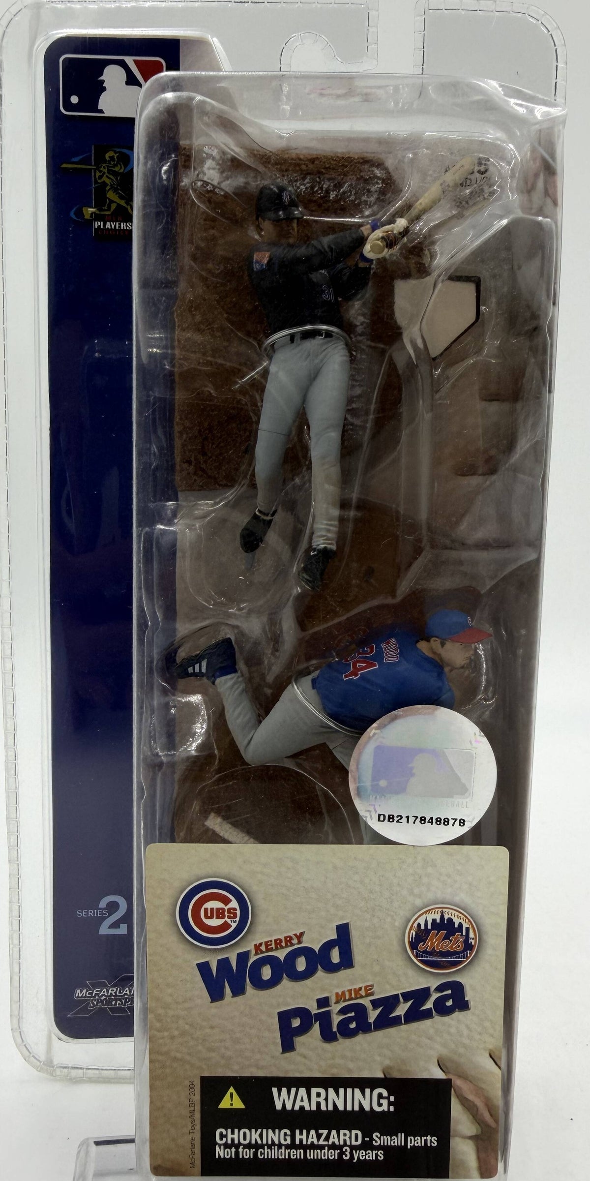2004 McFarlane SportsPicks MLB 3-Inch Series 2 Kerry Wood & Mike Piazza 2-Pack Figures