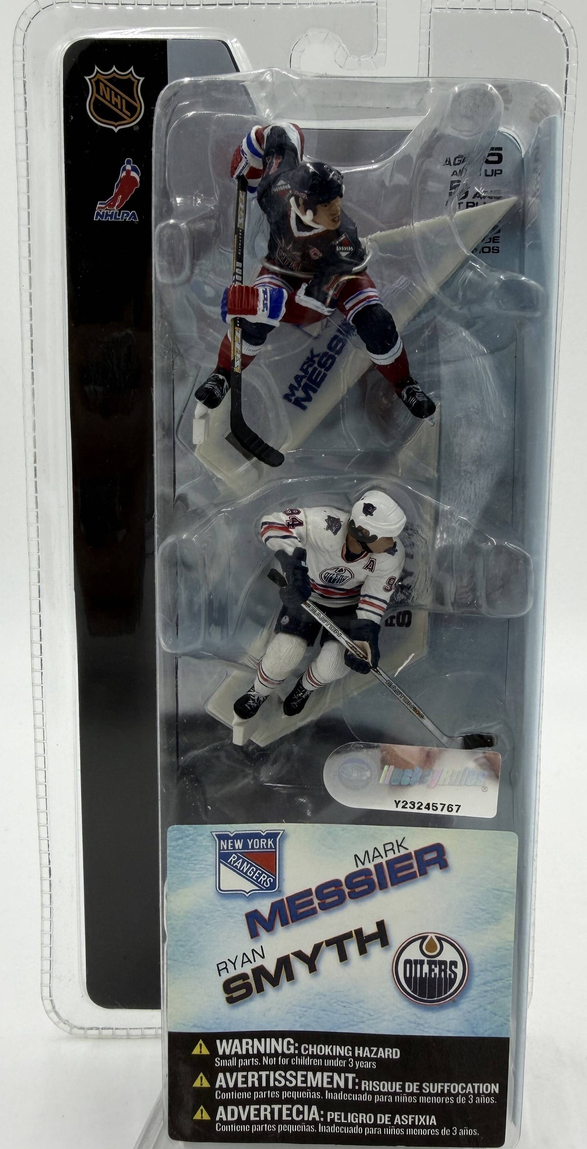 2004 McFarlane SportsPicks NHL 3-Inch Series 1 Mark Messier & Ryan Smyth 2-Pack Figures