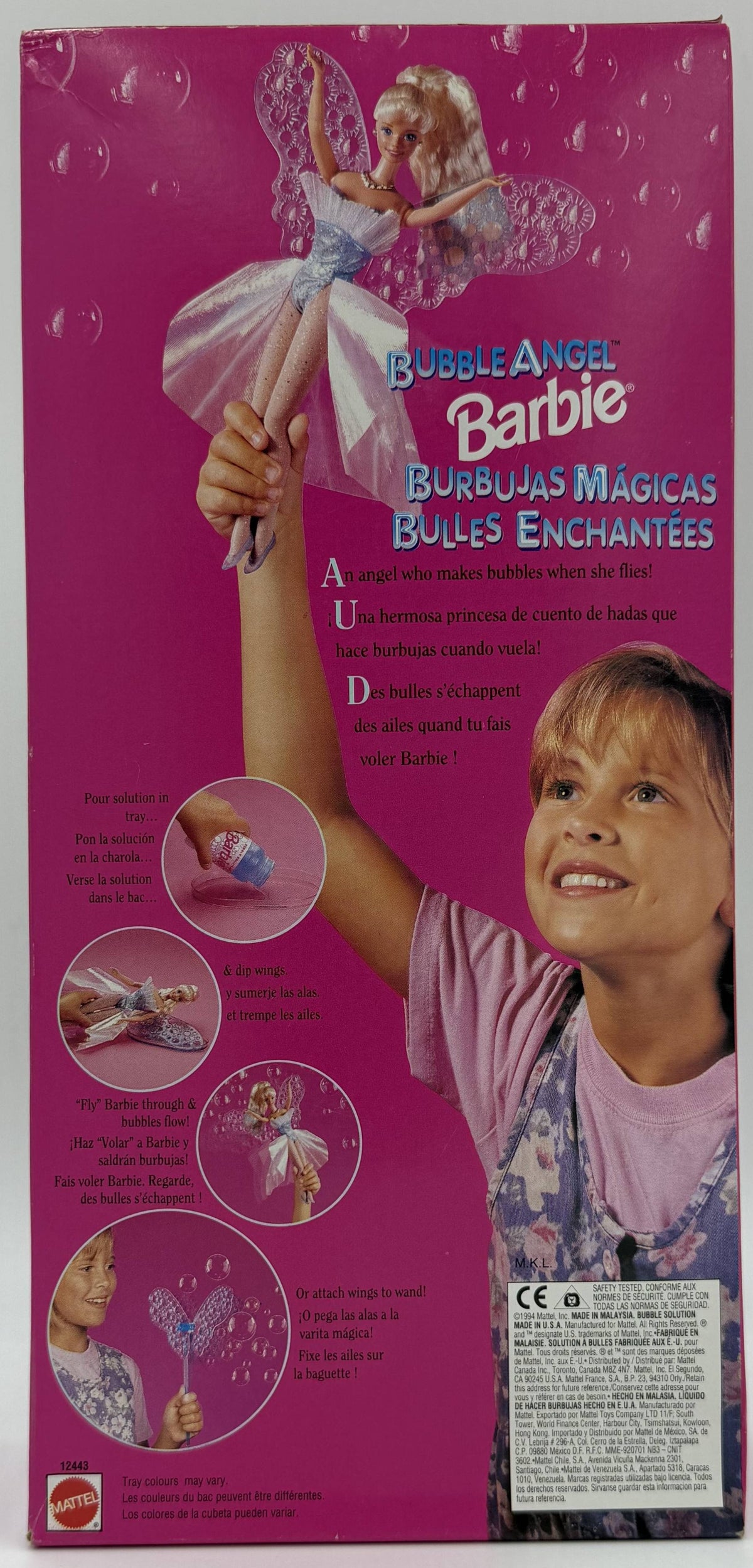 1994 Mattel Bubble Angel Barbie Doll (Special Edition)