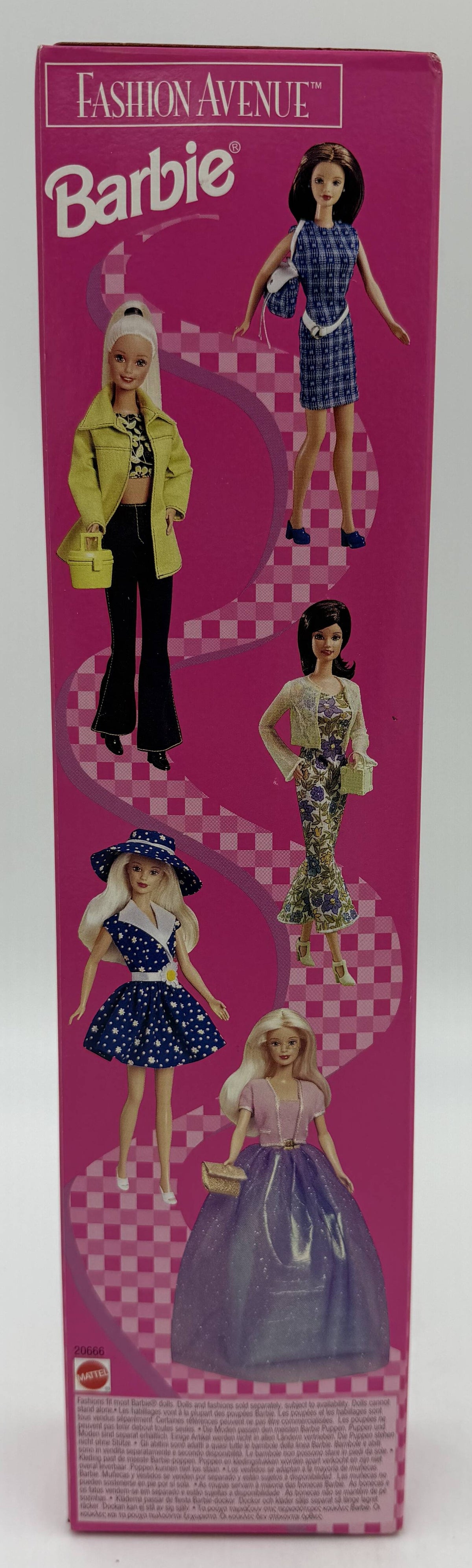1998 Mattel I Love Barbie / Fashion Avenue Doll (Factory Sealed)