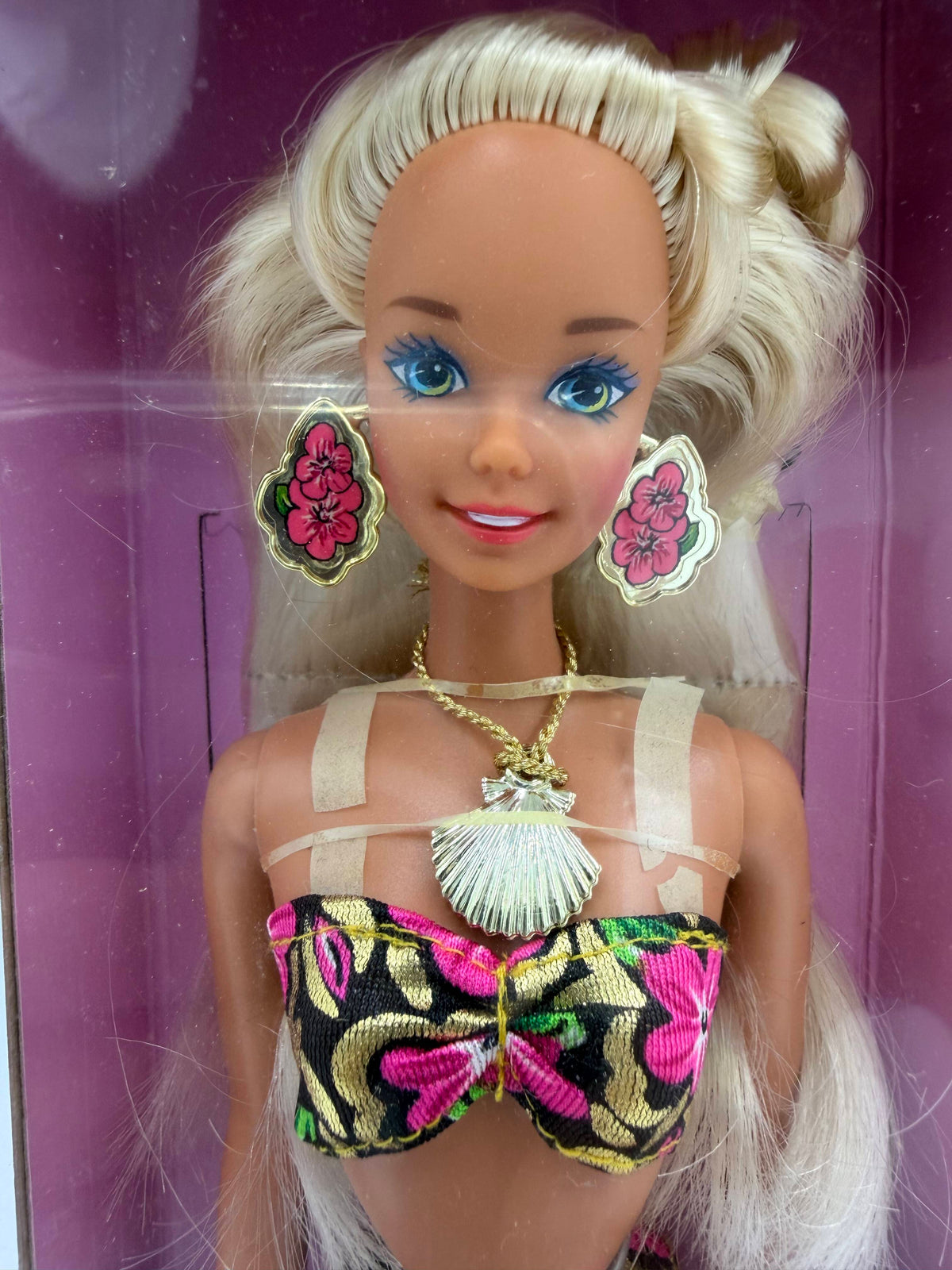 1994 Mattel Tropical Splash Barbie Doll (Scented Edition)