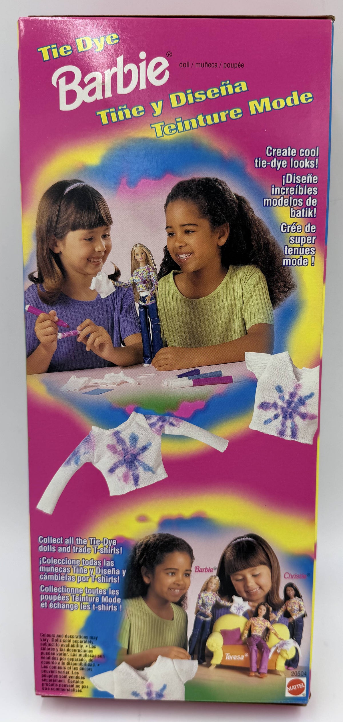 1998 Mattel Tie Dye Barbie Doll (Factory Sealed)