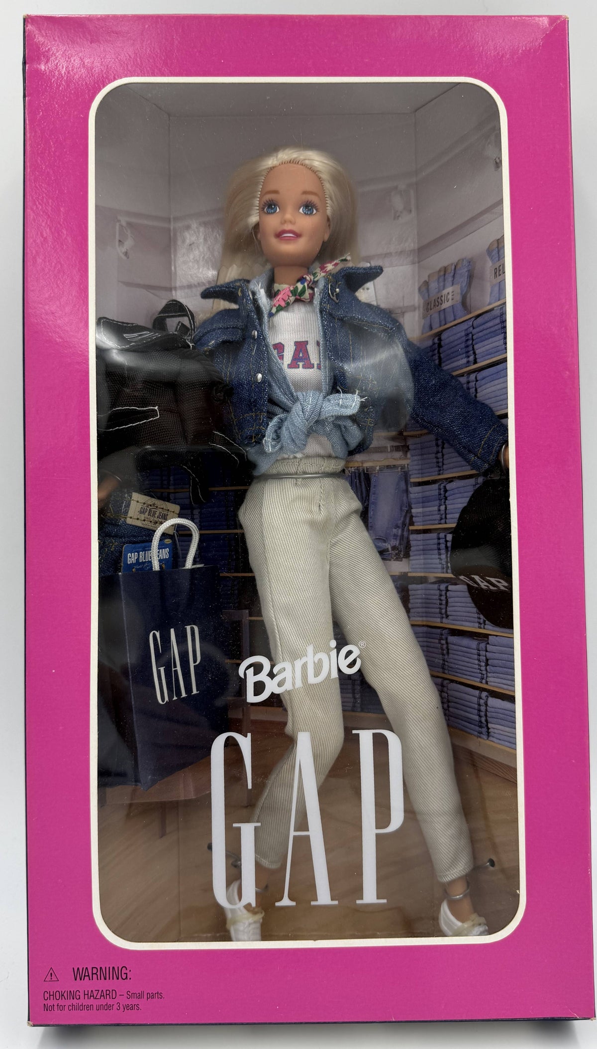 1996 Mattel Gap Barbie Doll (Special Edition - Blonde)