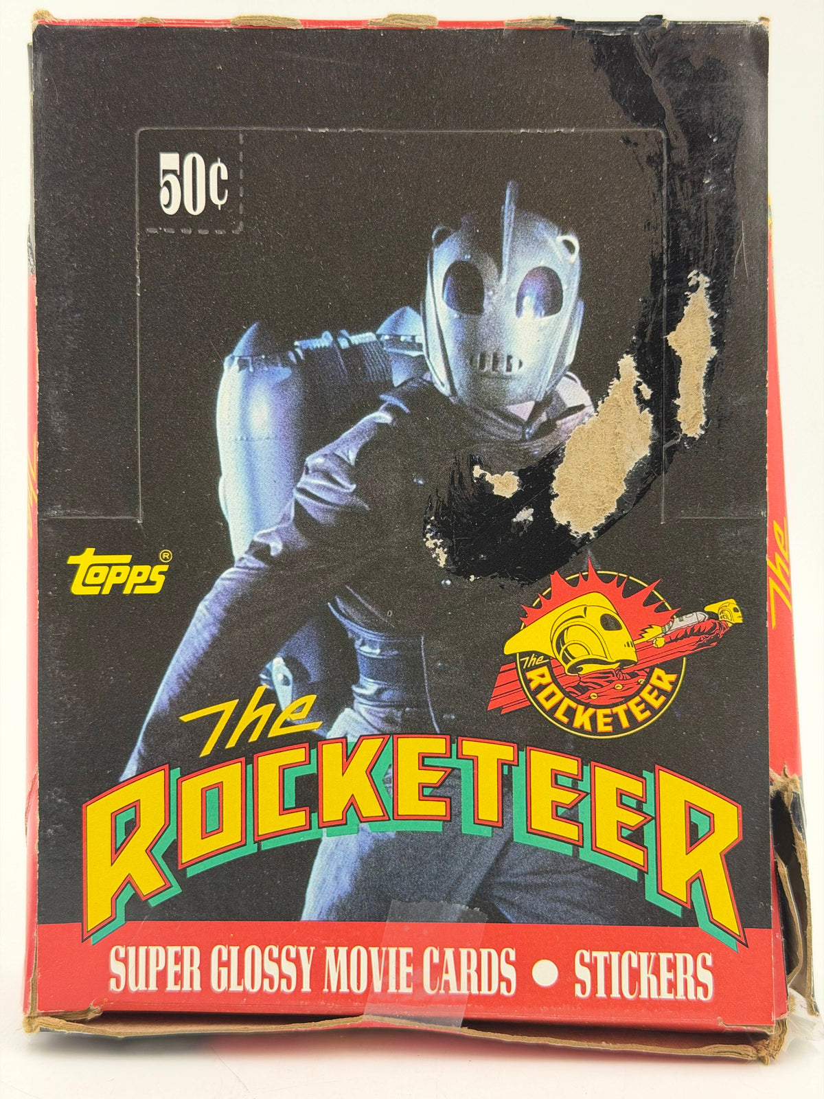 1991 Topps Disney The Rocketeer (Super Glossy Movie Cards) Unopened Wax Box (36 Packs)