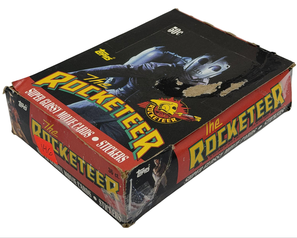 1991 Topps Disney The Rocketeer (Super Glossy Movie Cards) Unopened Wax Box (36 Packs)