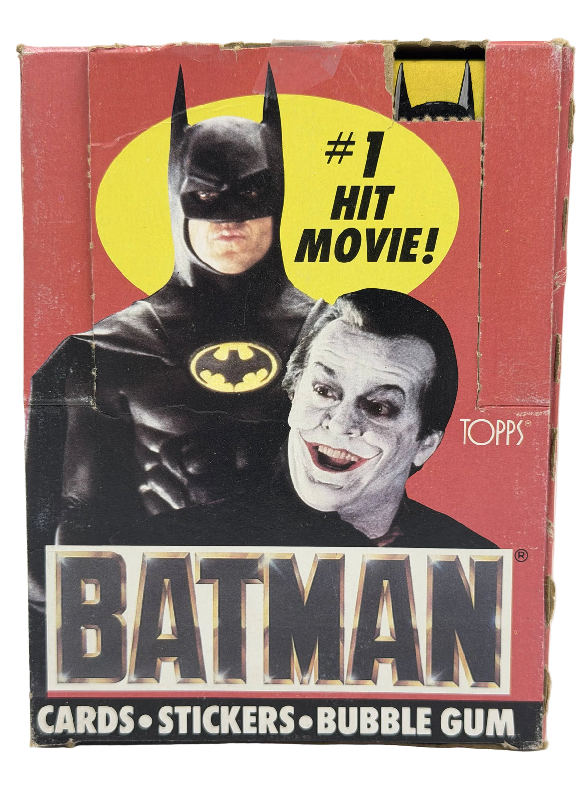 1989 Topps Batman (Series 1 / "Black Border") Unopened Wax Box (36 Packs) Michael Keaton, Jack Nicholson