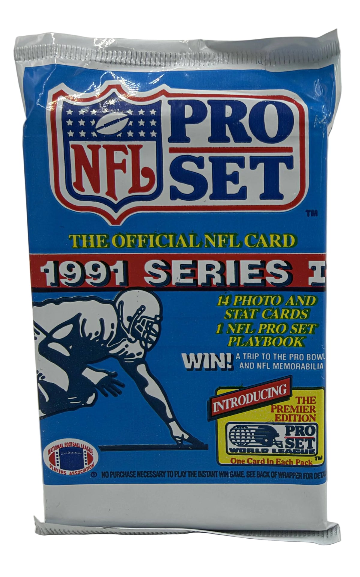 1991 Pro Set NFL Football Series One Trading Card Pack (14 Cards) Possible Bill Belichick Rookie