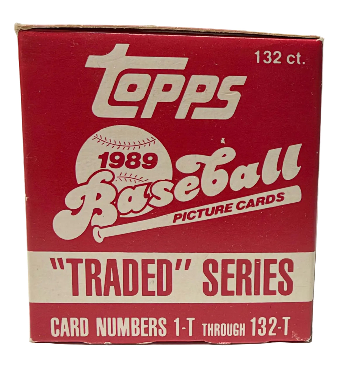 1989 Topps Baseball Traded Series Complete Factory Set (132 Cards Unopened (Ken Griffey Jr. Rookie Year)