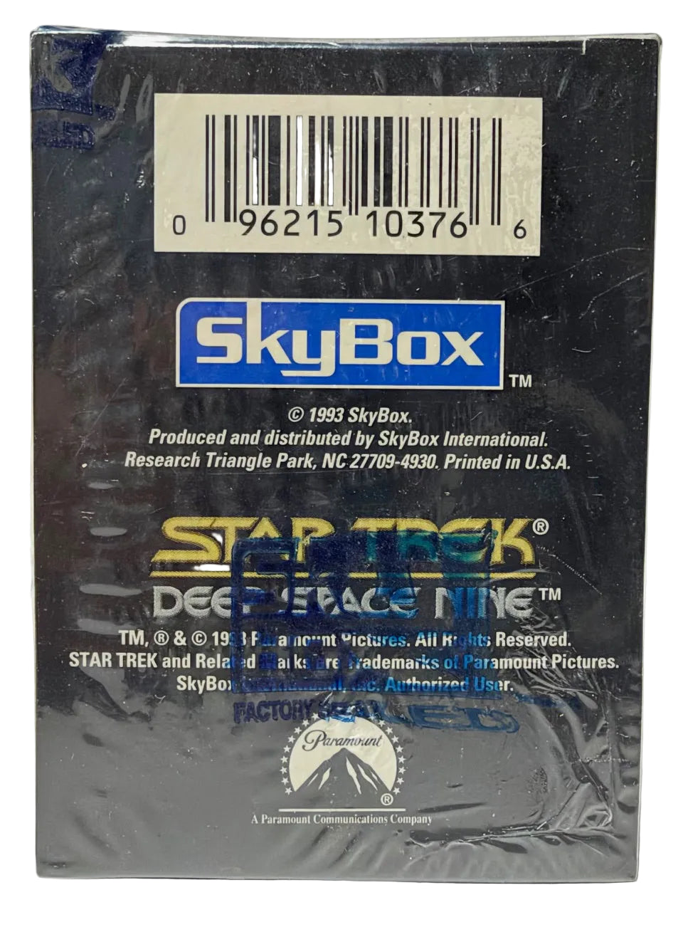 1993 SkyBox Star Trek: Deep Space Nine "Series Premiere" complete factory-sealed set!  (48 Card plus 2 Spectra cards)