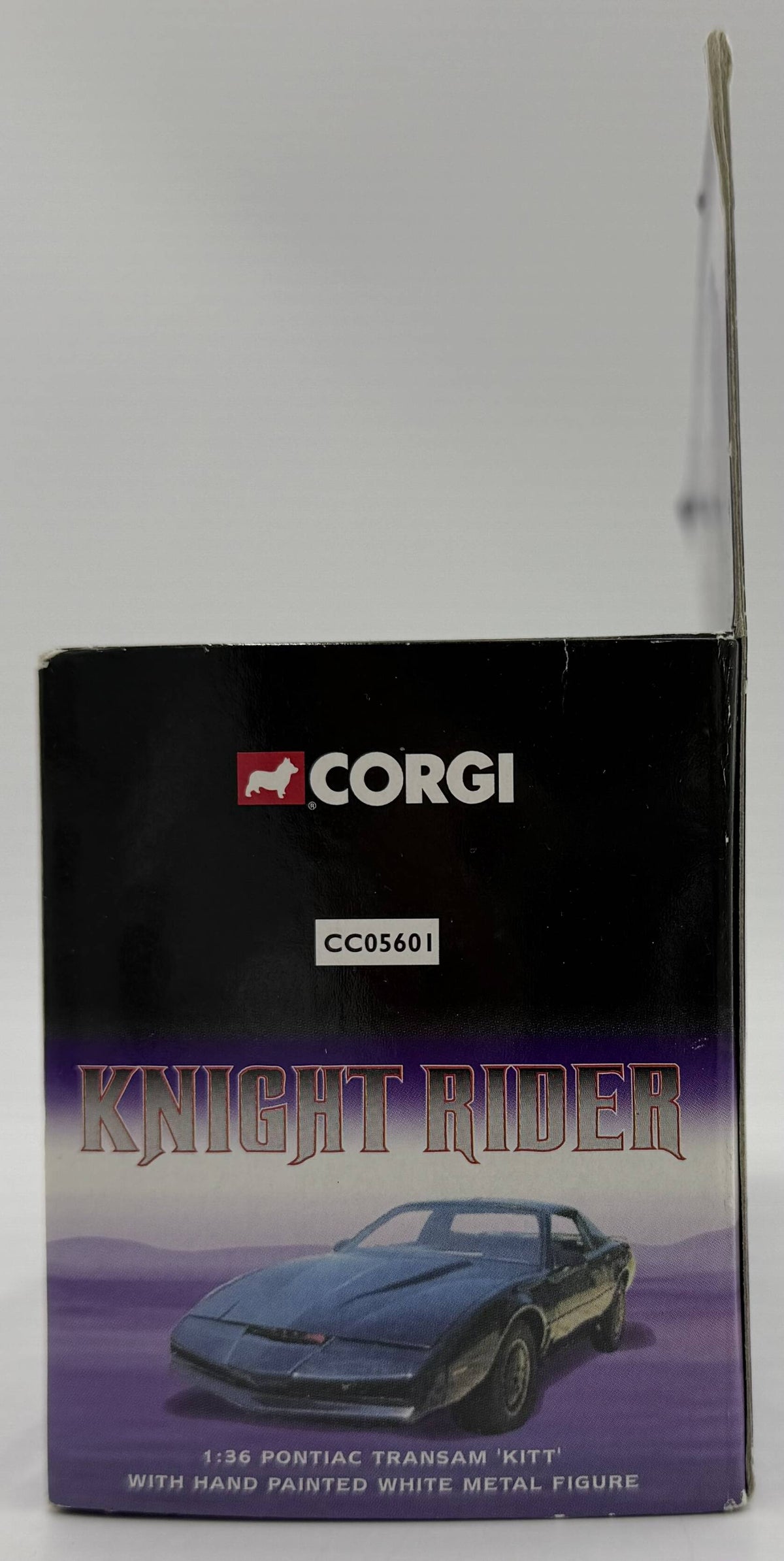 Vintage 2001 Corgi Classics Knight Rider 1:36 Scale KITT Die-Cast & Michael Knight Figure