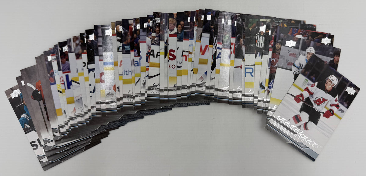 2024/25 Upper Deck Series 2 Hockey Card Base Set & Young Guns (250 Cards) NMT / Macklin Celebrini