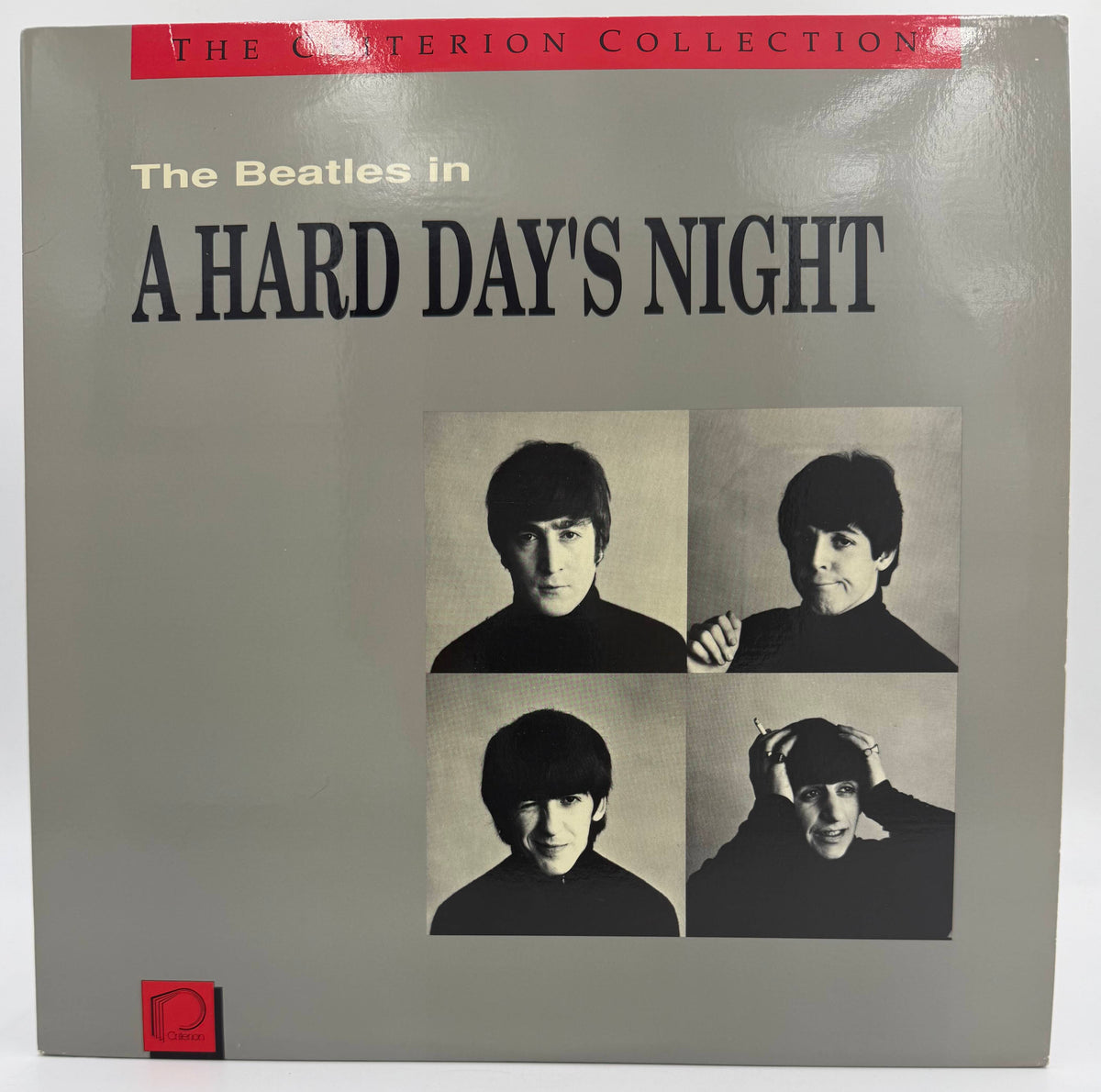 The Beatles in A Hard Day's Night (1989) LaserDisc - John Lennon, Paul McCartney - The Criterion Collection - EX