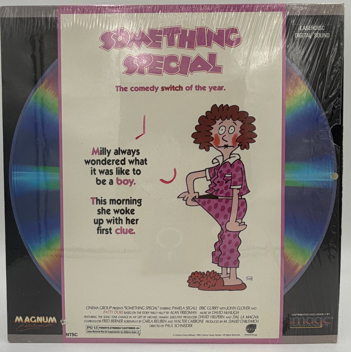 Something Special (1986) LaserDisc - Pamela Adlon (Segall), Patty Duke, John Glover - Magnum Entertainment / Image - EX