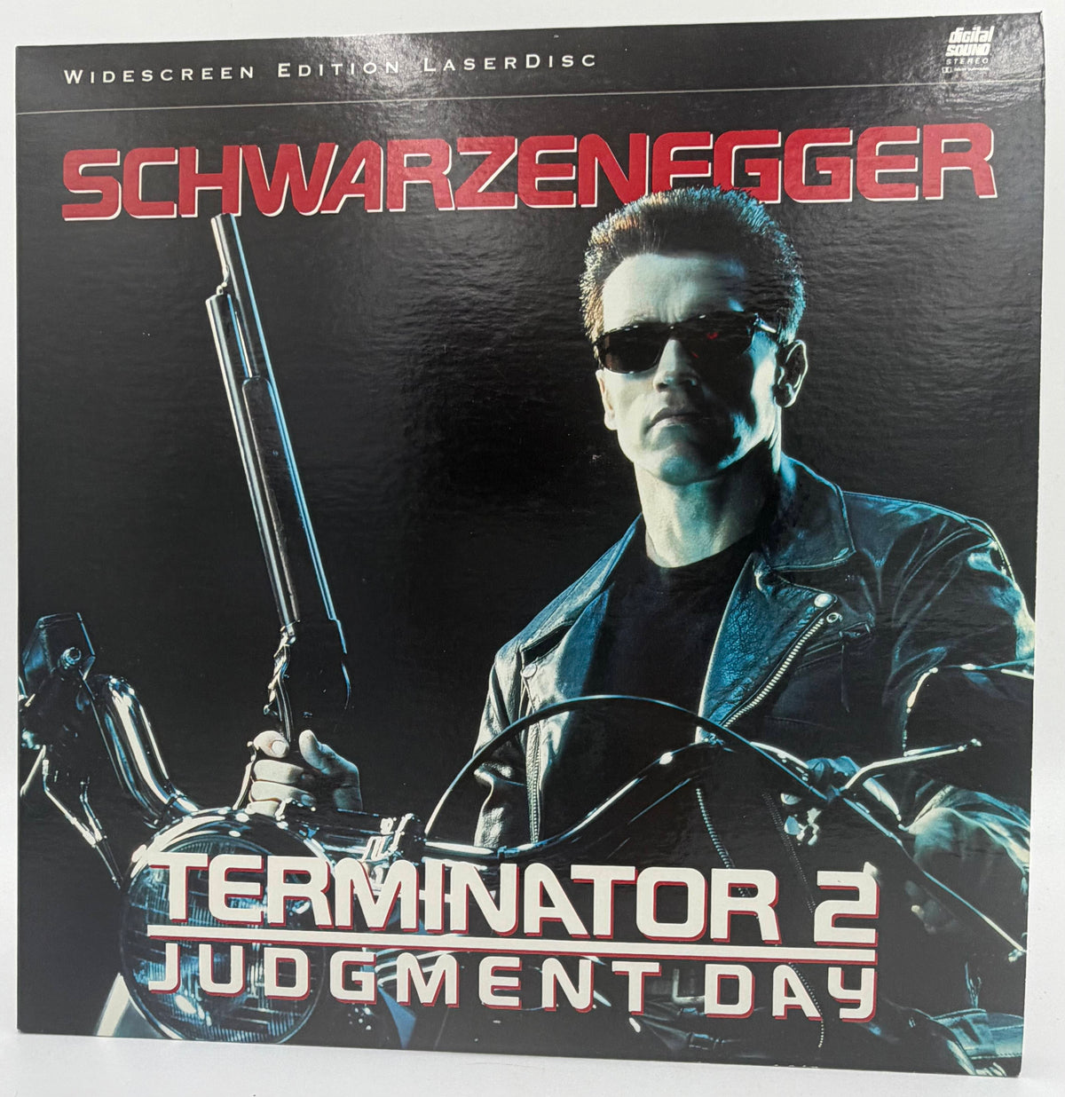 Terminator 2: Judgment Day (1991) LaserDisc - Arnold Schwarzenegger - Widescreen Edition - Live Home Video - EX