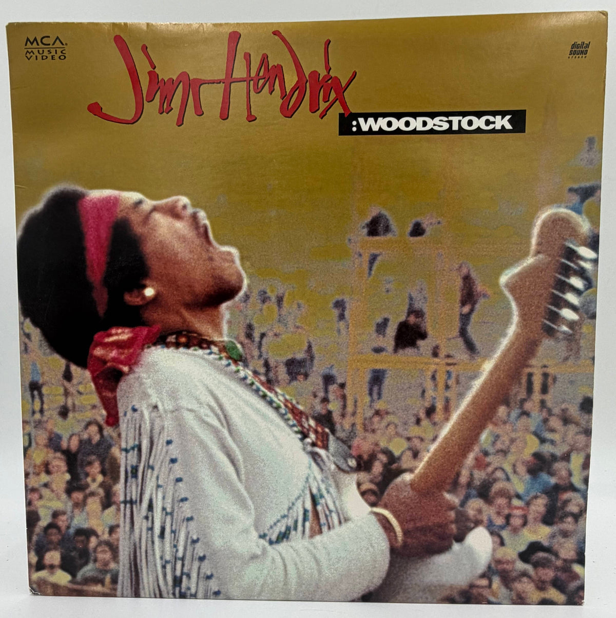 Jimi Hendrix: Woodstock (1994) LaserDisc - Live 1969 Performance - MCA Music Video - VG