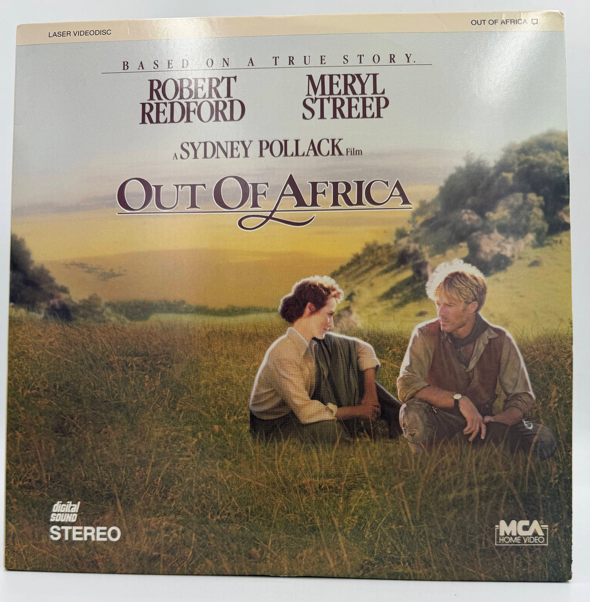 Out of Africa (1986) Winner of 7 Academy Awards 2-Disc LaserDisc Set - Meryl Streep, Robert Redford - MCA Home Video - EX