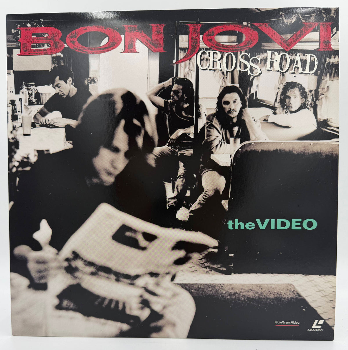 Bon Jovi: Cross Road - The Video (1994) LaserDisc - Music Video Collection - PolyGram Video - EX