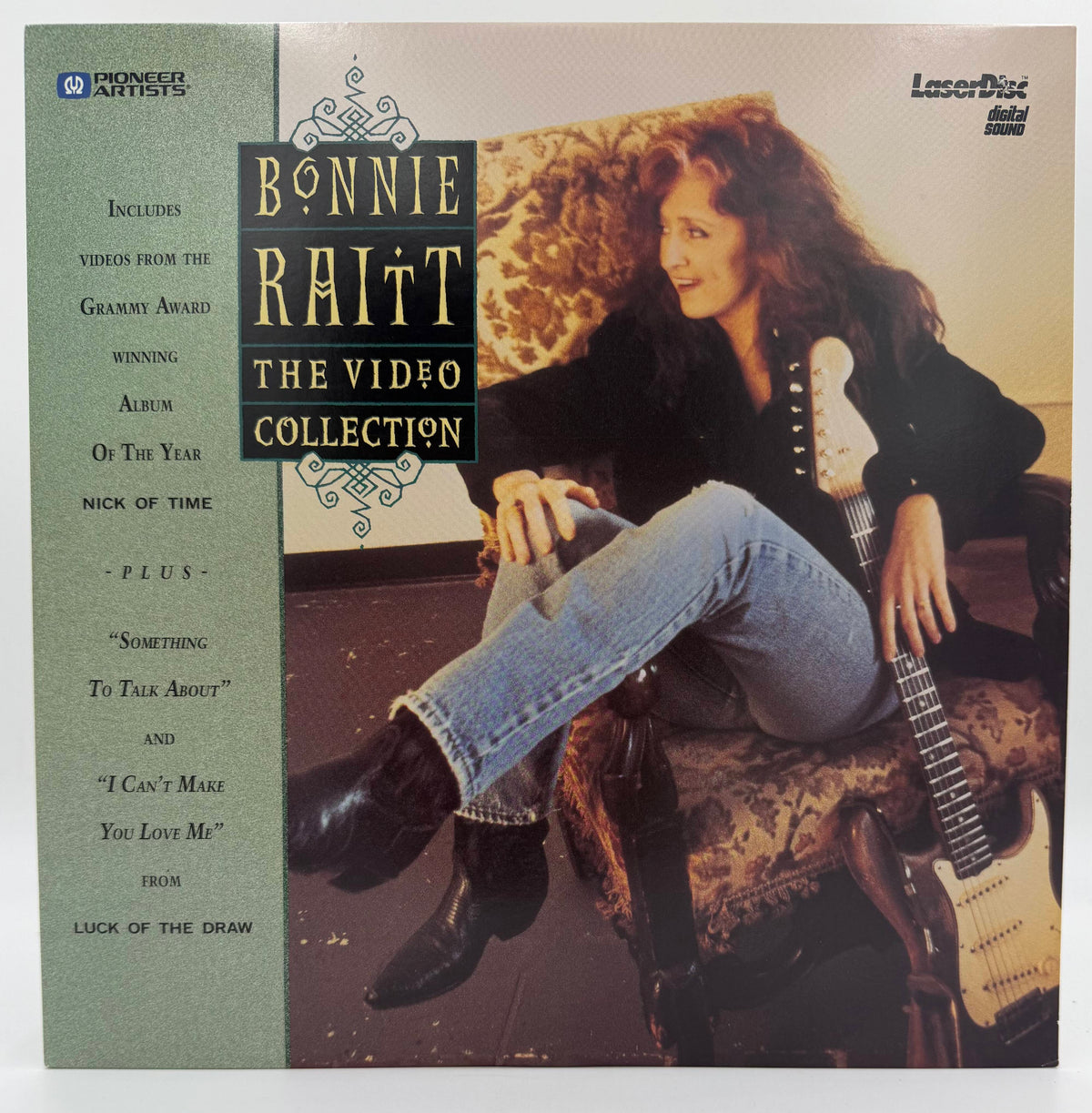Bonnie Raitt: The Video Collection (1992) LaserDisc LD - Pioneer Artists / Capitol Video - EX