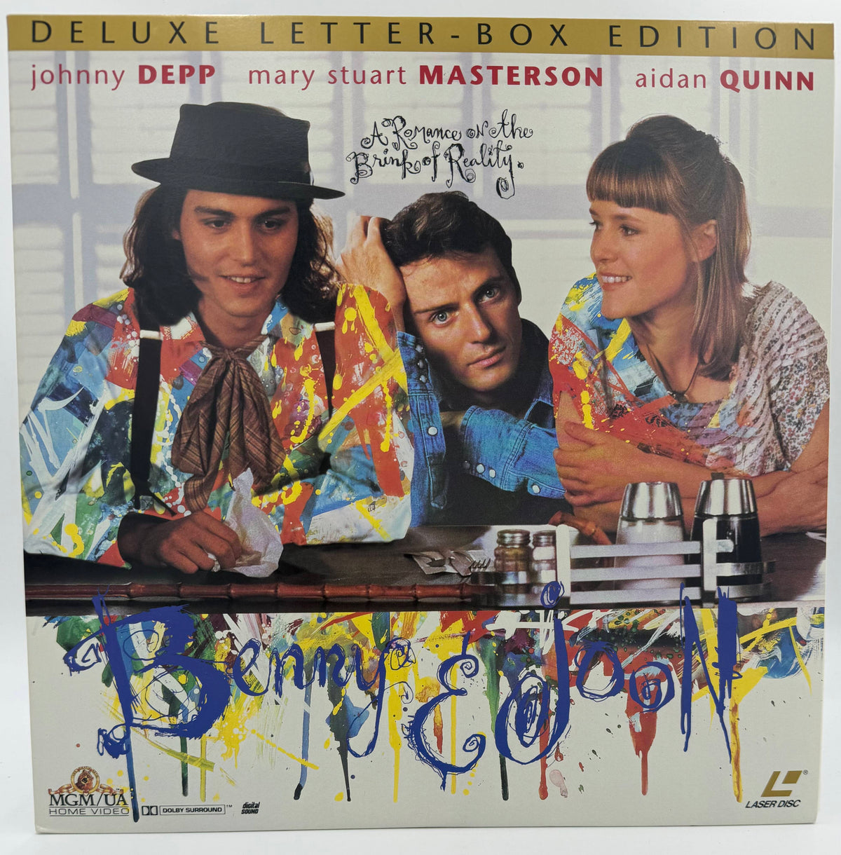 Benny & Joon (1993) Deluxe Letter-Box Edition LaserDisc - MGM/UA Home Video - EX