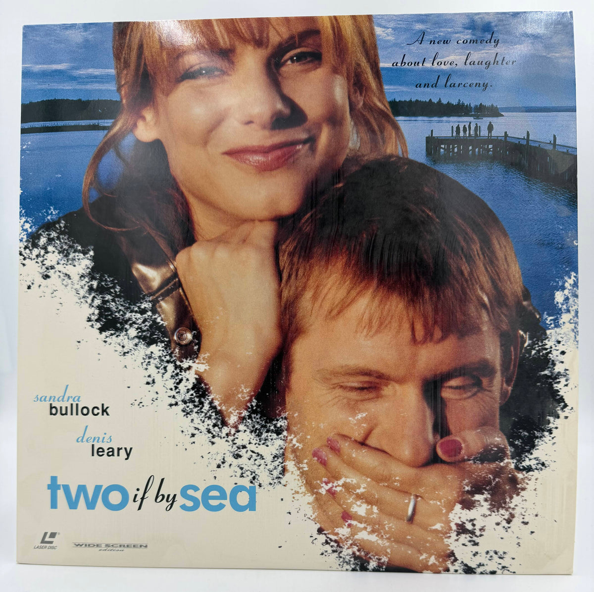 Two If by Sea (1996) Widescreen Edition LaserDisc - Warner Home Video - VG
