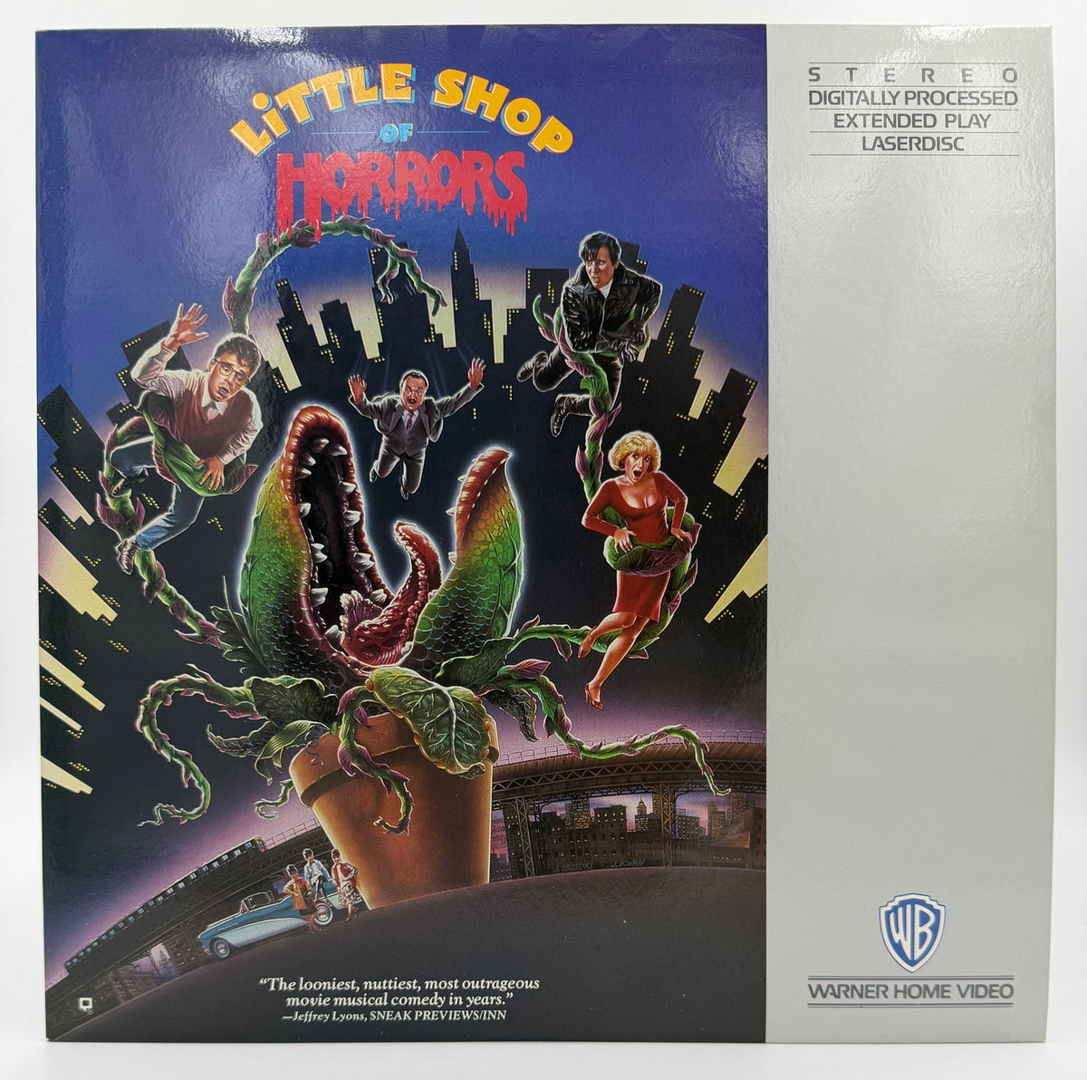 Little Shop of Horrors (1986) LaserDisc - Warner Home Video - EX