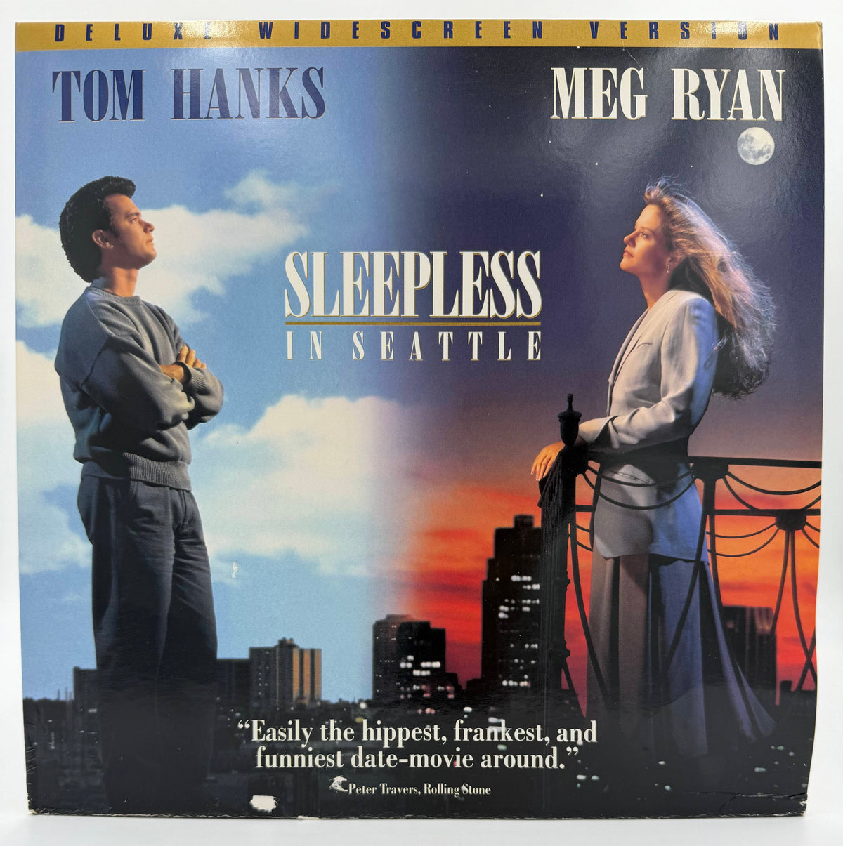 Sleepless in Seattle (1993) Deluxe Widescreen Version LaserDisc LD - Columbia TriStar Home Video - VG