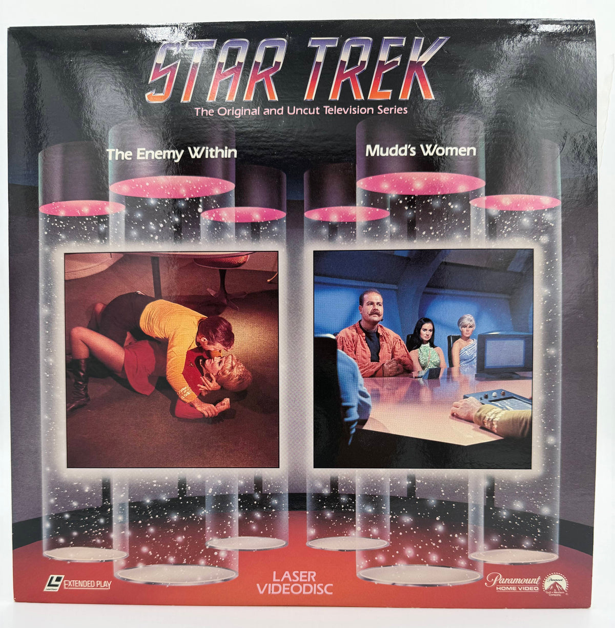 Star Trek: The Original Series (1985) - The Enemy Within / Mudd's Women LaserDisc - Paramount - EX