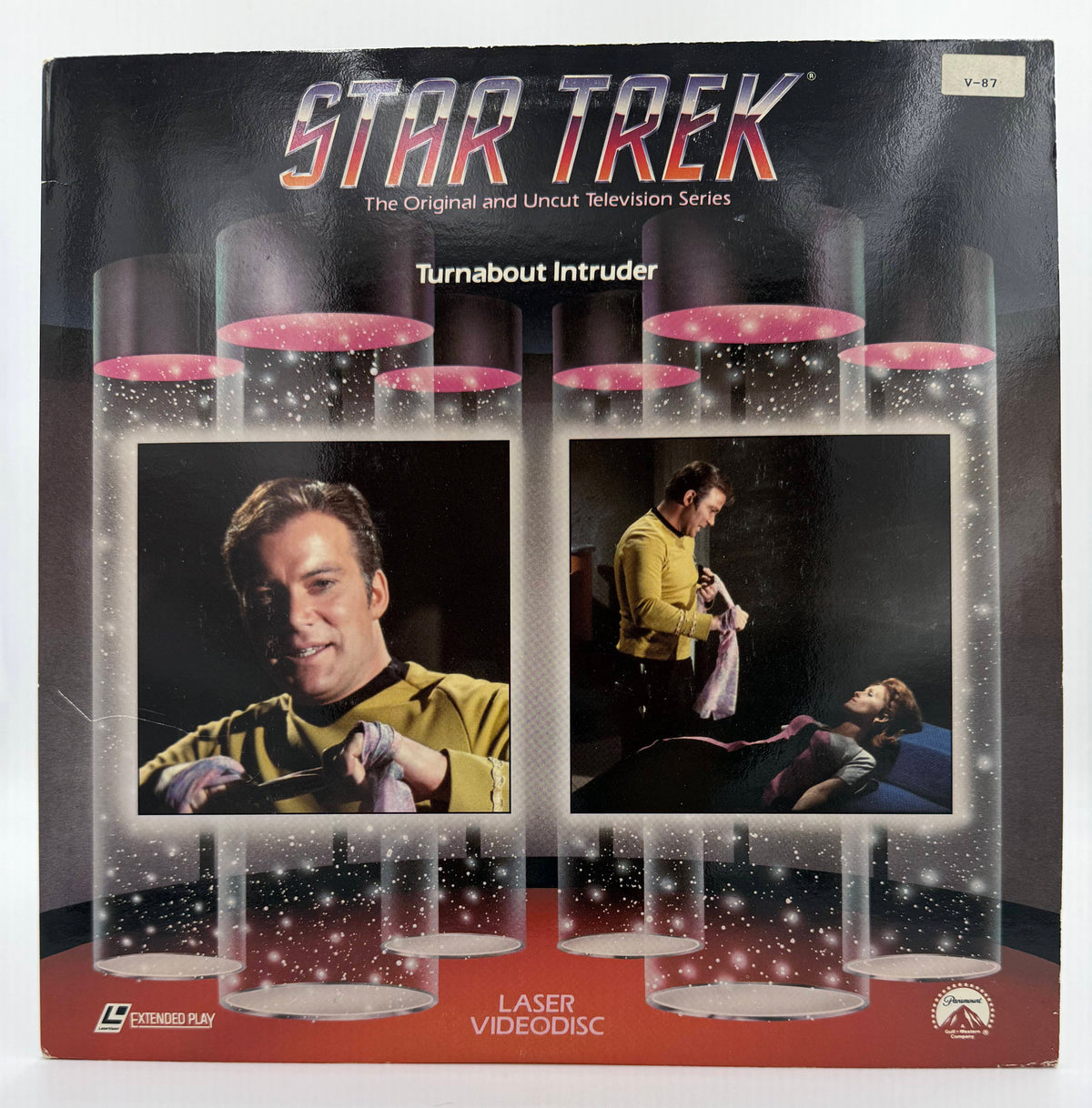 Star Trek: The Original Series (1988) - Turnabout Intruder LaserDisc - Paramount - VG
