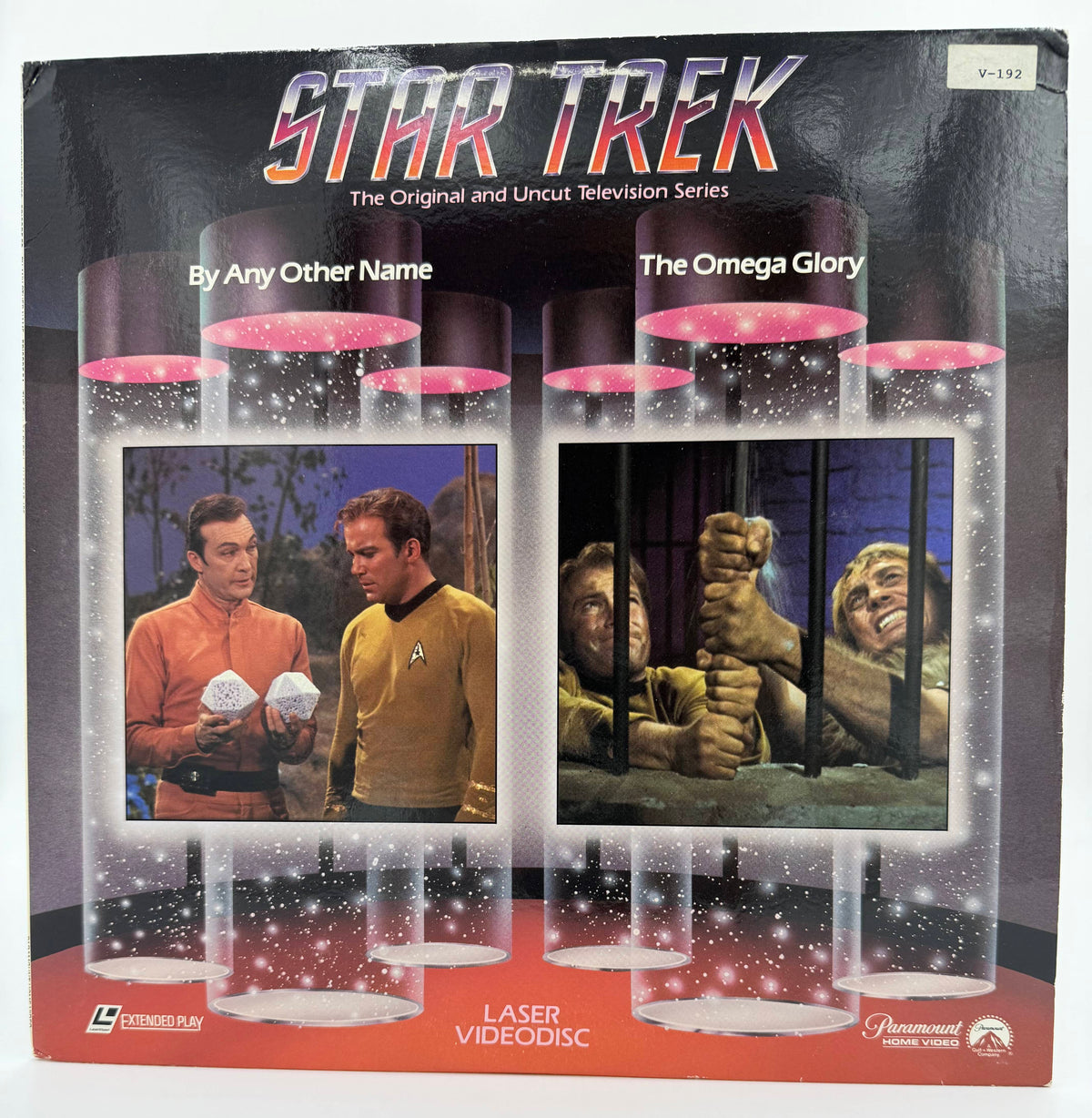 Star Trek: The Original Series (1986) - By Any Other Name / The Omega Glory LaserDisc - Paramount - EX