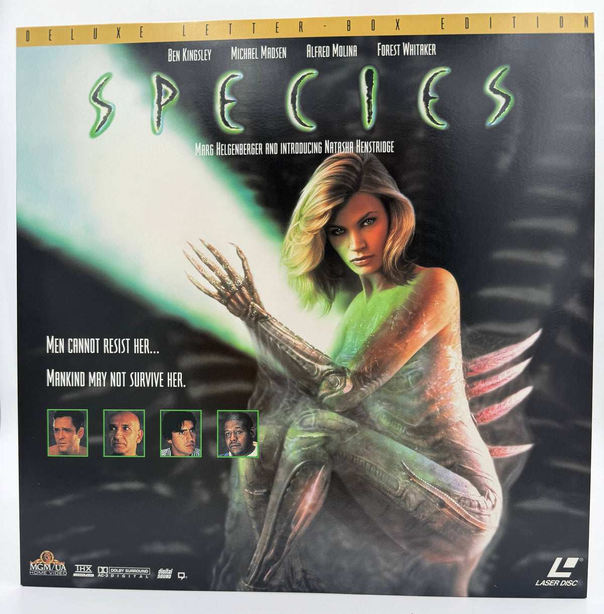 Species (1995) LaserDisc - Deluxe Letter-Box Edition - THX / Dolby AC-3 - MGM/UA - EX