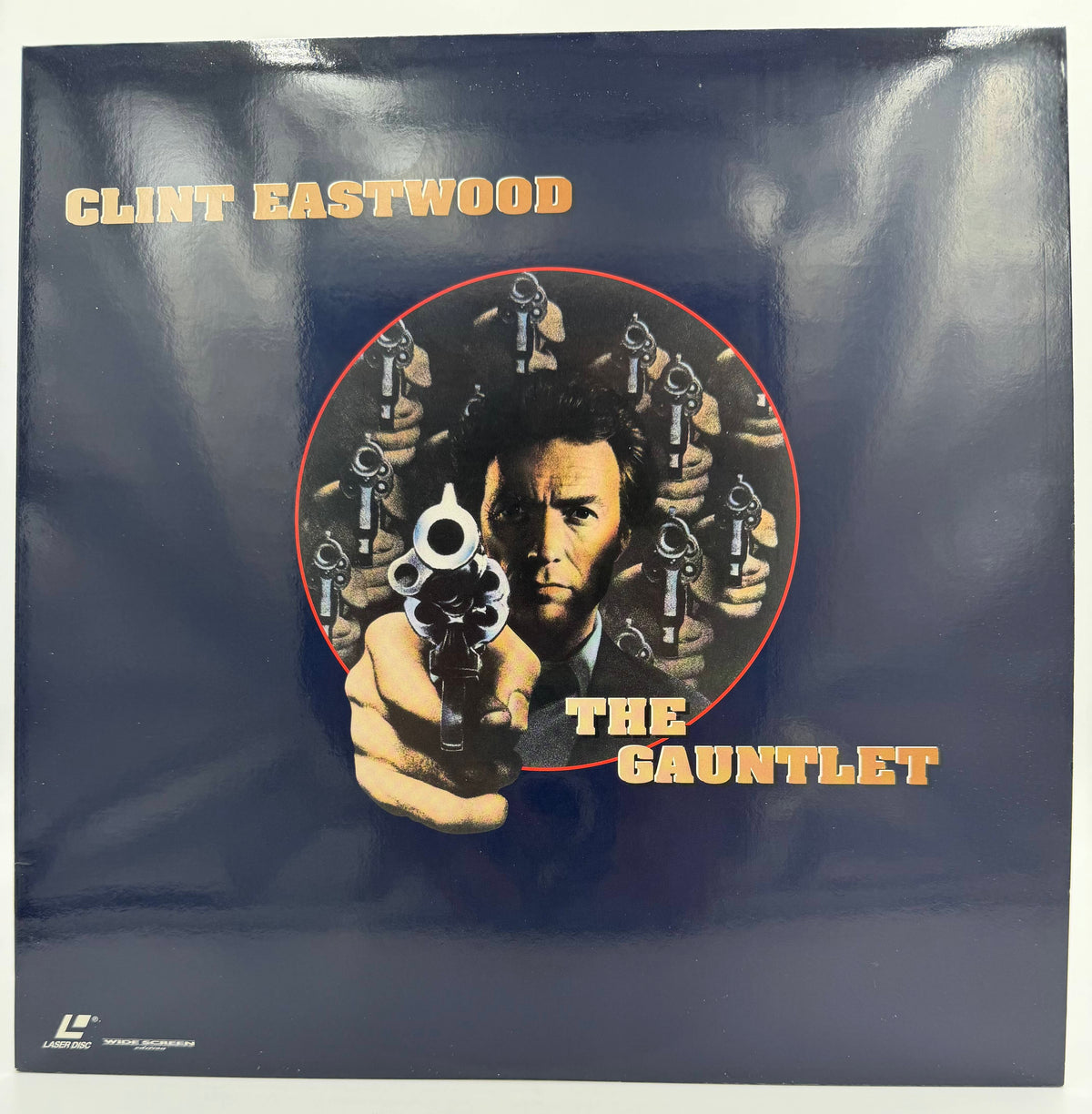 The Gauntlet (1977) LaserDisc - Clint Eastwood - Widescreen Edition - Warner Home Video - EX