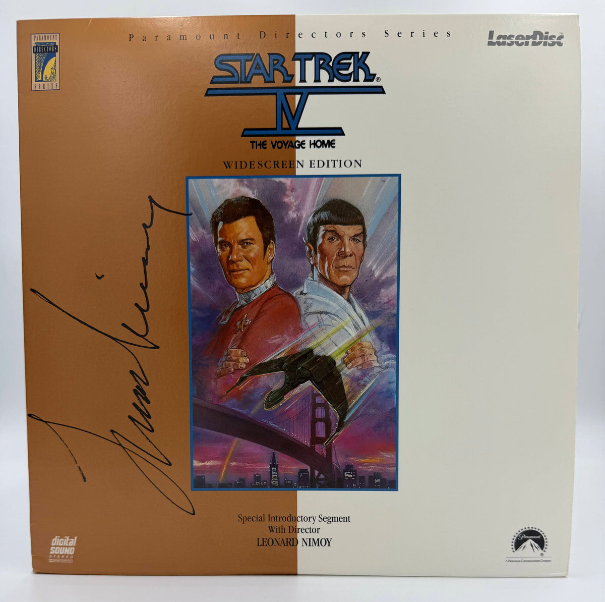 Star Trek IV: The Voyage Home (1992) LaserDisc - Paramount Directors Series - Widescreen Edition - VG