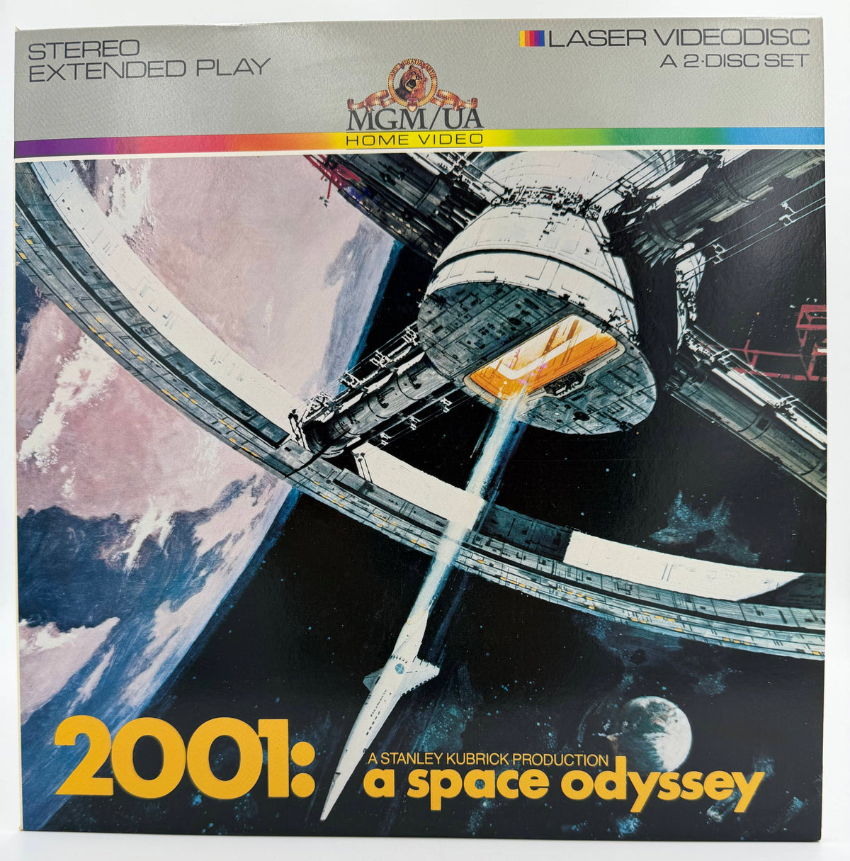 2001: A Space Odyssey (1968) LaserDisc - Stanley Kubrick - 2-Disc Set - MGM/UA - EX