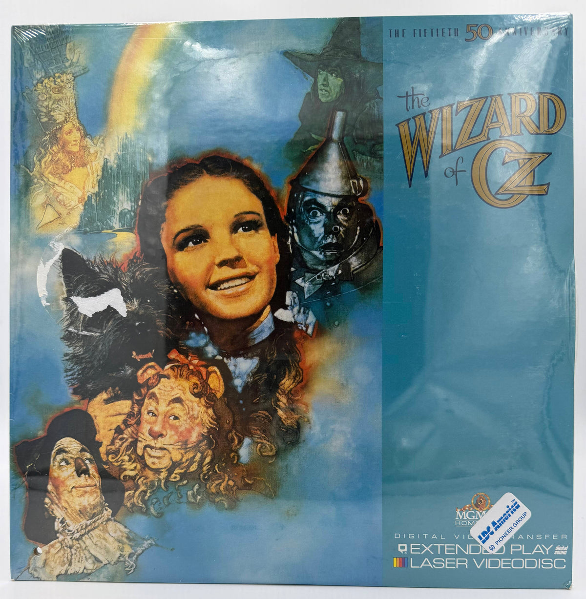The Wizard of Oz (1989) LaserDisc - 50th Anniversary Special Edition - Factory Sealed - MGM/UA – EX – Factory Sealed Rare