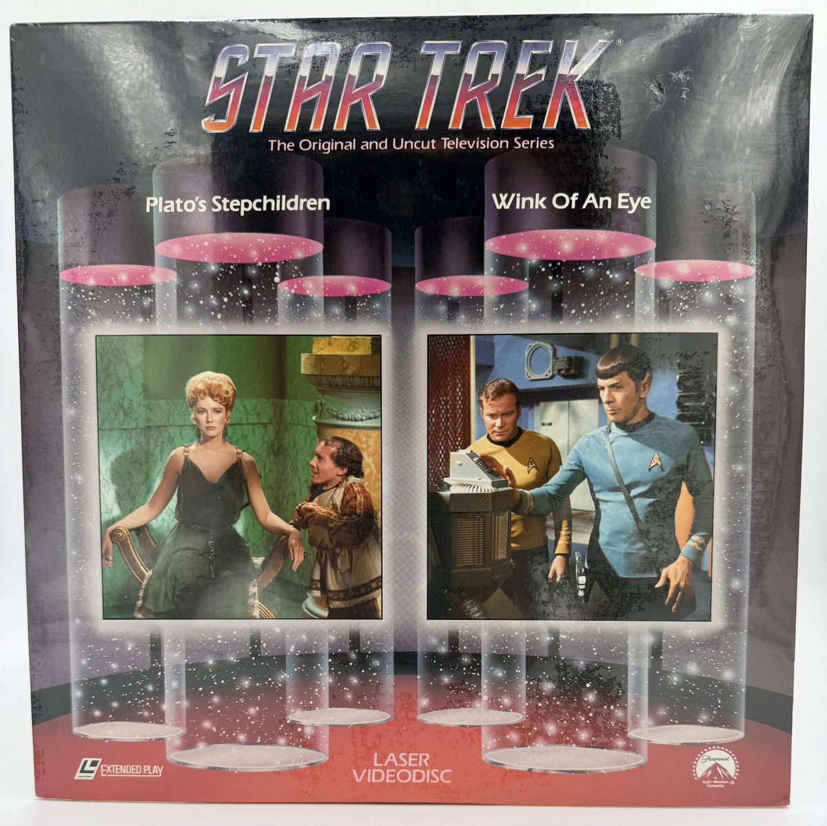 Star Trek: The Original Series (1988) Vol. 34 Plato's Stepchildren (Ep. 67) &amp; Wink Of An Eye (Ep. 68) LaserDisc - Paramount – EX – Factory Sealed