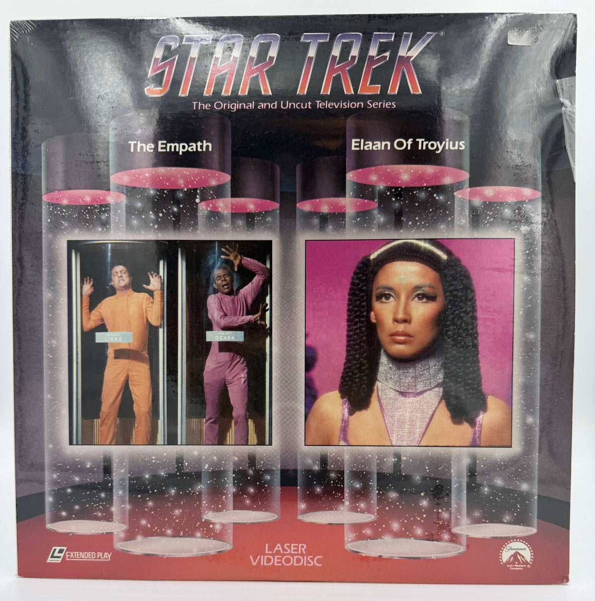 Star Trek: The Original Series (1988) Vol. 35 LaserDisc - Episodes 63 (The Empath) & 57 (Elaan Of Troyius) - Paramount – EX – Factory Sealed