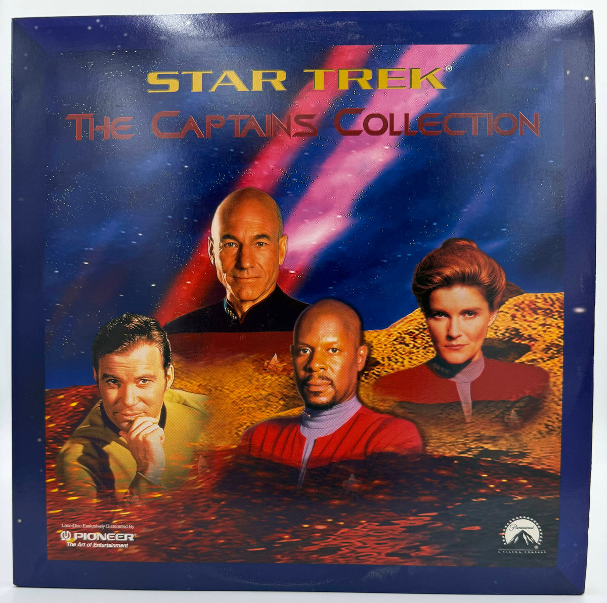 Star Trek: The Captains Collection (1996) LaserDisc LD Box Set - 3 Discs - Paramount - EX