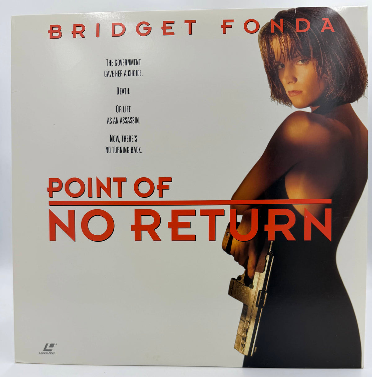 Point of No Return (1993) LaserDisc - Bridget Fonda - Widescreen Edition - Warner Home Video - EX