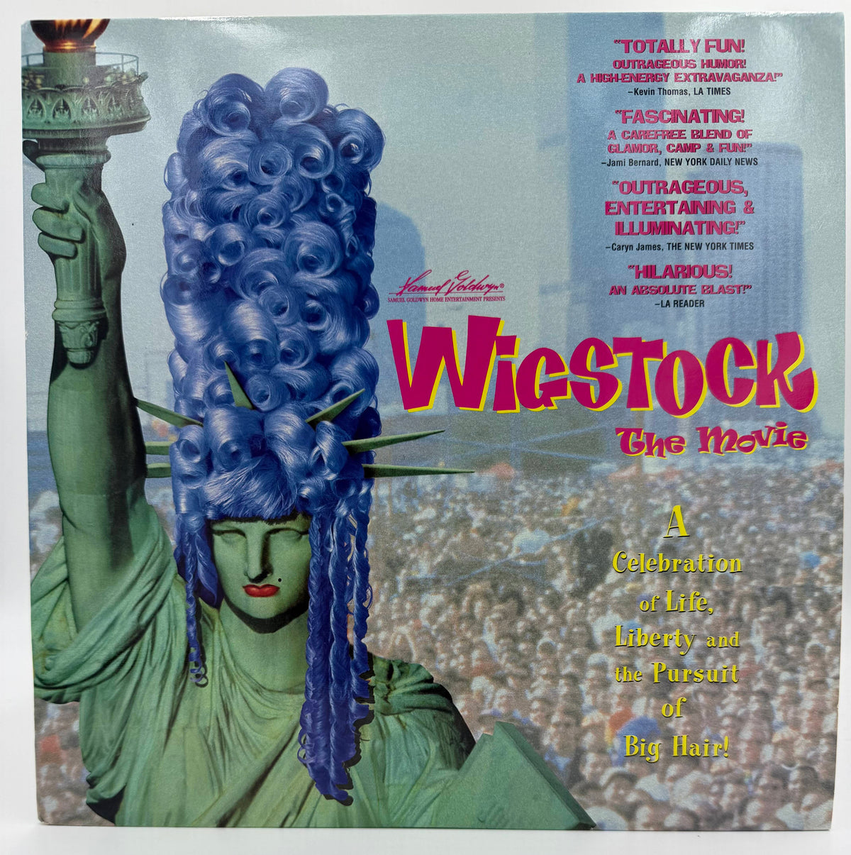 Wigstock: The Movie (1995) LaserDisc RuPaul, Deee-Lite, Alexis Arquette - Image Entertainment - EX